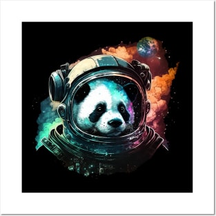 space panda Posters and Art